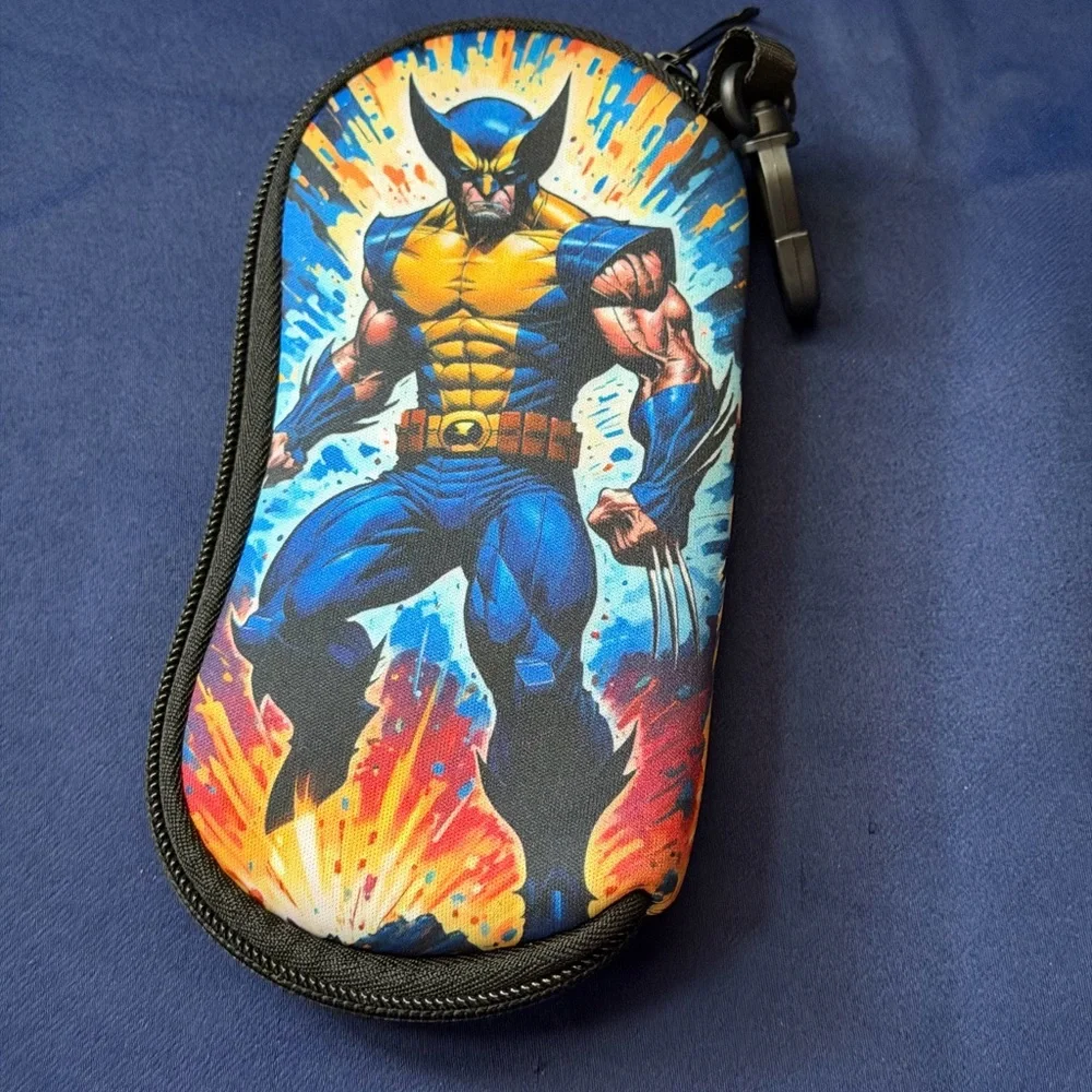 Marvel Wolverine glasses holder case pouch - Picture 2 of 3